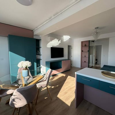 Vermietung einer komfortablen 2-Zimmer-Wohnung, 55 m², Sektor 1, Ivory Residence, Bukarest, Rumänien